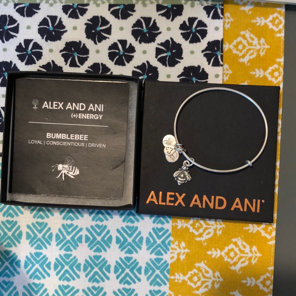 Alex and ani bumblebee bracelet
